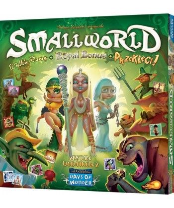 Small World: Zestaw dodatków 2 - Wielkie damy + Royal Bonus +