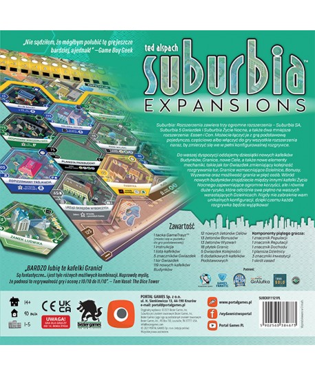 Suburbia: Rozszerzenia
