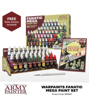 The Army Painter: Warpaints Fanatic - Mega Paint Set
