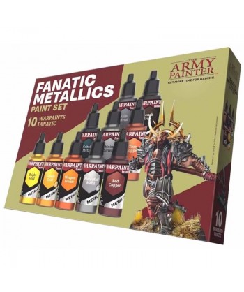 The Army Painter: Warpaints Fanatic - Metallics Paint Set
