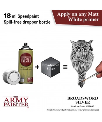 The Army Painter: Speedpaint 2.0 - Broadsword Silver
