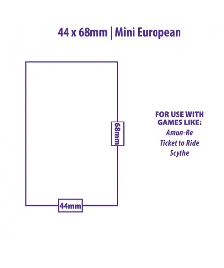 Koszulki 44x68 LITE Mini European (100 szt.)