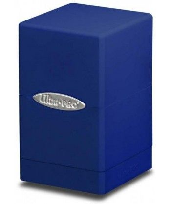 Satin Tower Deck Box - Blue Pudełka na karty - 1