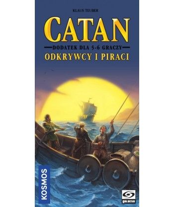 Catan Gra Planszowa: Odkrywcy i Piraci - dodatek dla 5-6 graczy